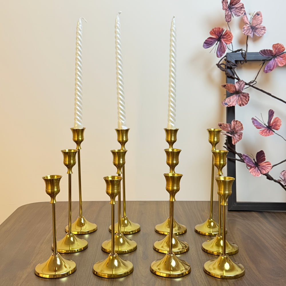 Elegant Guldljusstake